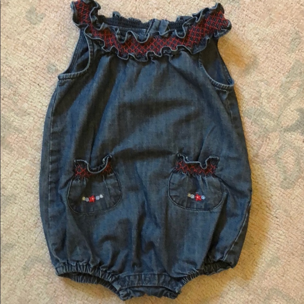 Janie and Jack Denim Jumper